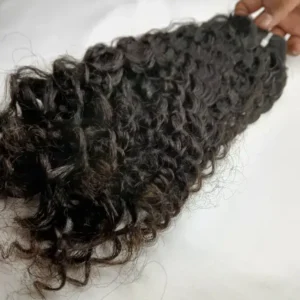 Shopvora Weft curly hair extensions